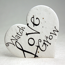 Block Print Love White Paper