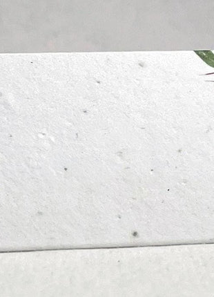 Folding Place Cards - Custom Printed With Guest Names - Handmade Seed Paper