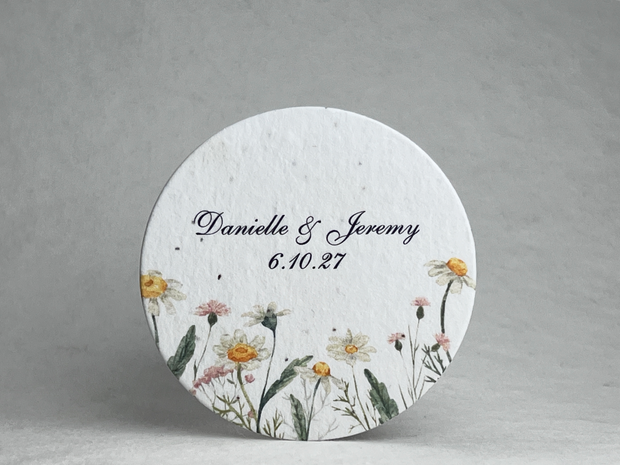 <h2>Custom Seed Paper Wedding Favors</h2>