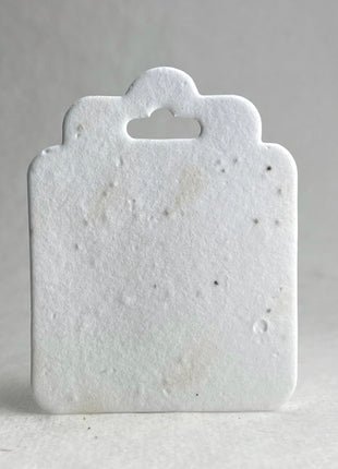 Custom, Personalized Large Seed Paper Tags - 2.75" wide by 3.5" tall - Set of 12