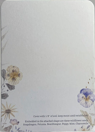 Custom, Personalized Baby Shower Favor - Card 3.5" x 4.875" w/ Seed Paper Bodysuit 2.5" x 3.25" - Choose Print and Paper Color - Set of 8