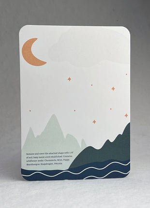 Custom, Personalized Baby Shower Favor - Card 3.5" x 4.875" w/ Seed Paper Bodysuit 2.5" x 3.25" - Choose Print and Paper Color - Set of 8