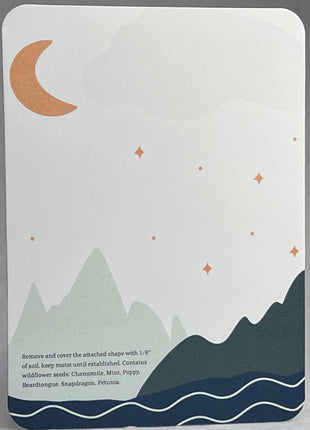 Custom, Personalized Baby Shower Favor - Card 3.5" x 4.875" w/ Seed Paper Bodysuit 2.5" x 3.25" - Choose Print and Paper Color - Set of 8