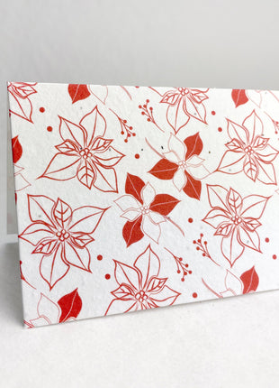 Personalized Holiday Cards - Add your Message - Wildflower Seed Paper - Set of 10 w/ Envelopes