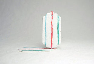 Personalized Seed Paper Gift Tags - 1.5" x 3" - Double Sided with Art & Message - Set of 36 or 96