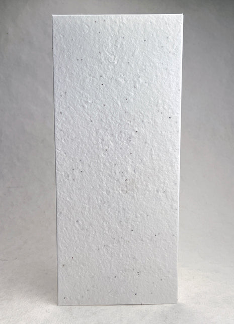 white cotton seed paper card