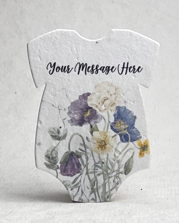 <h4></h4><h2>Custom Seed Paper Baby Shower Favors</h2>